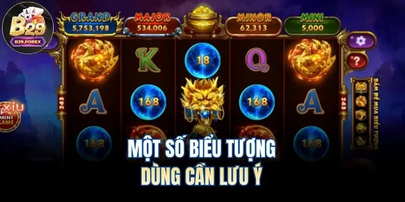 Một số biểu tượng dùng cần lưu ý