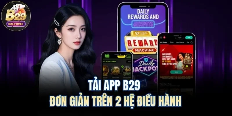 Tải app B29 đơn giản trên 2 hệ điều hành